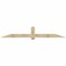 Ekena Millwork Eugene Rough Sawn Timber Gable Bracket, Douglas Fir, 108"W x 18"H x 4"D x 6"F, 4/12 Pitch GBW108X18X0406EUG00RDF - alternate 1